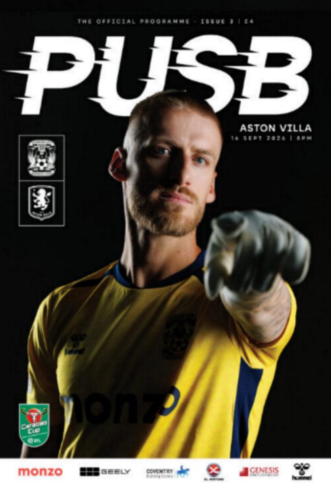 COVENTRY CITY v ASTON VILLA 2026/27 (LEAGUE CUP)